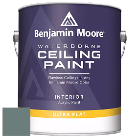 Benjamin Moore 508 Waterborne Ceiling Paint краска для потолков цвет 2123-20 Caribbean Teal