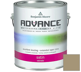 Краска Benjamin Moore 792. Advance Interior Paint-Satin эмаль цвет 1518 At Home with Nature