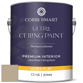 COLOR SMART CS 758 ULTRA CEILING PAINT ультраматовая краска цвет NCS S 3010-Y10R 