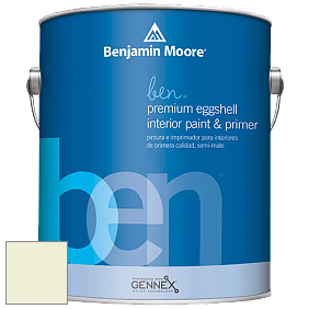 Benjamin Moore Ben W626 Premium Interior Latex Eggshell краска цвет 2029-70 Frosty Lime