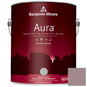 Краска Aura Waterborne Exterior Satin Finish (631) цвет 1251 Mulberry Wine