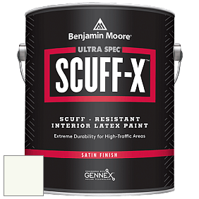 Benjamin Moore 486 Ultra Spec SCUFF-X Interior Satin Finish краска цвет RAL 9010 