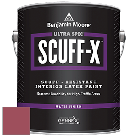 Benjamin Moore 484 Ultra Spec SCUFF-X Interior Matte Finish краска цвет 2081-20 Sultan's Palace