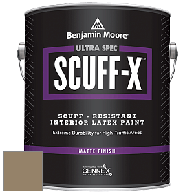 Benjamin Moore 484 Ultra Spec SCUFF-X Interior Matte Finish краска цвет AF-105 
