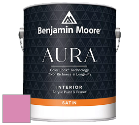 Benjamin Moore Aura 526 Waterborne Interior Satin Finish покрытие цвет NCS S 1050-R30B 