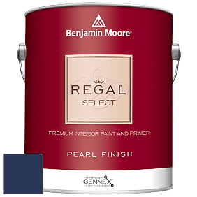 Benjamin Moore 550 Regal Select Waterborne Interior Pearl Finish краска цвет RAL 5003 