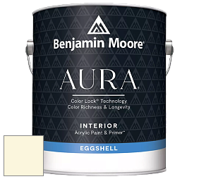 Benjamin Moore Aura 524 Waterborne Interior Eggshell Finish краска цвет OC-110 Milkyway