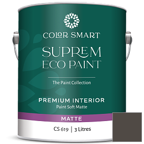 Краска COLOR SMART CS 619 SUPREM ECO PAINT матовая краска цвет 2134-10 Night Horizon