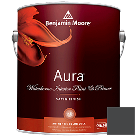 Краска Aura Waterborne Interior Satin Finish (526) цвет 2132-10 Black
