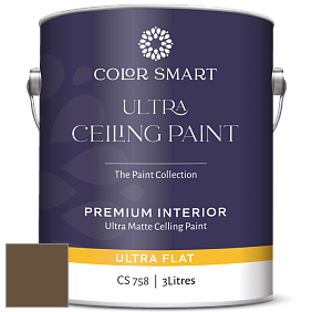 COLOR SMART CS 758 ULTRA CEILING PAINT ультраматовая краска цвет NCS S 7020-Y10R 