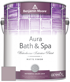 Benjamin Moore Aura 532 Bath & Spa Waterborne Interior Paint Matte Finish краска цвет NCS S 3010-R20B 