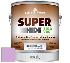 Benjamin Moore 357 Super Hide Zero Voc Interior Eggshell краска цвет 2074-50 Exotic Fuchsia