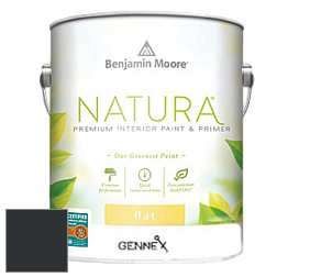 Benjamin Moore 514 Natura Interior Semi-Gloss Finish краска цвет RAL 7021 