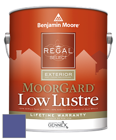 Benjamin Moore W103 Regal Select Exterior Paint-MoorGard Low Lustre Finish краска цвет 2068-30 Scandinavian Blue
