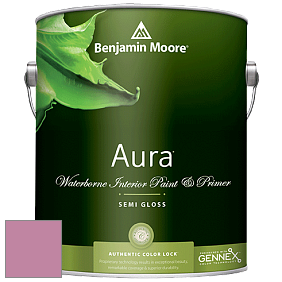 Benjamin Moore Aura 528 Waterborne Interior Semi-gloss Finish краска цвет NCS S 2040-R30B 