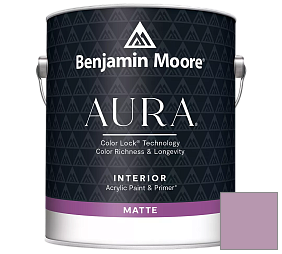 Краска Benjamin Moore Aura Interior Paint - Matte (522) цвет 1377 Caribbean Sunset