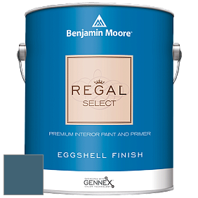 Benjamin Moore 549 Regal Select Waterborne Interior Eggshell Finish краска цвет 2062-30 Blue Danube