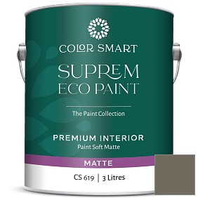 Краска COLOR SMART CS 619 SUPREM ECO PAINT матовая краска цвет 1490 Country Life