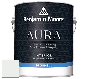 Benjamin Moore Aura 524 Waterborne Interior Eggshell Finish краска цвет OC-150 Brilliant White