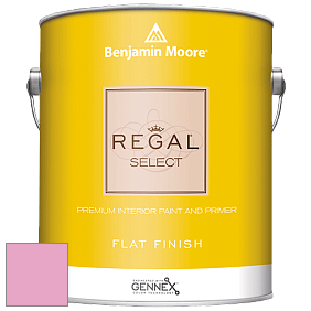 Benjamin Moore 547 Regal Select Waterborne Interior Flat Finish краска цвет 2086-50 Blushing Bride