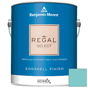Краска Regal Select Waterborne Interior Eggshell Finish (549) цвет 739 Un-Teal We Meet Again