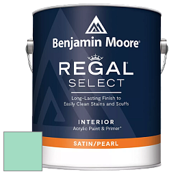 Benjamin Moore 550 Regal Select Waterborne Interior Pearl Finish краска цвет 2038-50 Return to Paradise