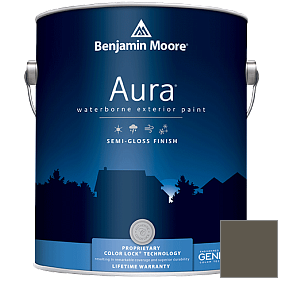 Краска Aura Waterborne Exterior Semi-Gloss Finish (632) цвет 2138-20 Green Grove