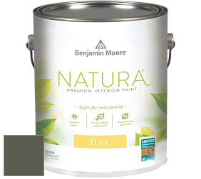 Benjamin Moore 512 Natura Interior Flat Finish матовая краска цвет 2140-20 Tuscany Green
