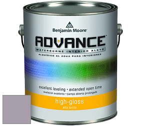 Benjamin Moore 794 Advance Interior Paint-High Gloss глянцевая алкидная эмаль цвет AF-595 