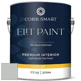 COLOR SMART CS 745 ELIT PAINT глубокоматовая моющаяся краска цвет 2139-50 Silver Marlin