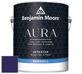 Benjamin Moore Aura 524 Waterborne Interior Eggshell Finish краска цвет RAL 5022 