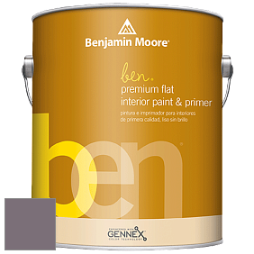 Benjamin Moore Ben W625 Premium Interior Latex Flat краска цвет AF-635 