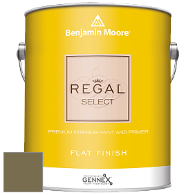 Benjamin Moore 547 Regal Select Waterborne Interior Flat Finish краска цвет 2143-10 Sage