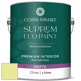 COLOR SMART CS 619 SUPREM ECO PAINT матовая краска цвет 2026-50 Fresh Cut Grass