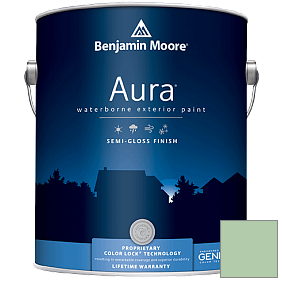 Краска Aura Waterborne Exterior Semi-Gloss Finish (632) цвет 563 Douglas Fern
