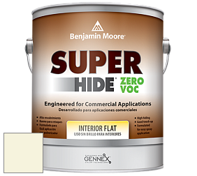 Benjamin Moore 355 Super Hide Zero Voc Interior Flat краска цвет OC-109 Lemon Chiffon