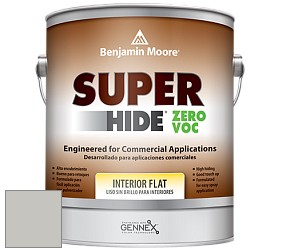 Benjamin Moore 355 Super Hide Zero Voc Interior Flat краска цвет AC-25 BM AC-25