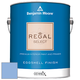 Benjamin Moore 549 Regal Select Waterborne Interior Eggshell Finish краска цвет 2067-50 Summer Blue