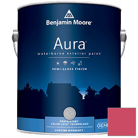 Краска Aura Waterborne Exterior Semi-Gloss Finish (632) цвет 2001-30 Spring Tulips