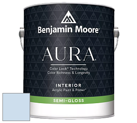 Benjamin Moore Aura 528 Waterborne Interior Semi-gloss Finish краска цвет NCS S 0515-R80B 