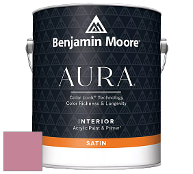 Benjamin Moore Aura 526 Waterborne Interior Satin Finish покрытие цвет NCS S 2040-R20B 