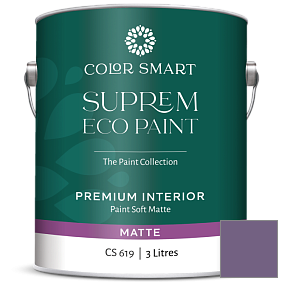 Краска COLOR SMART CS 619 SUPREM ECO PAINT матовая краска цвет 1392 Fire and Ice