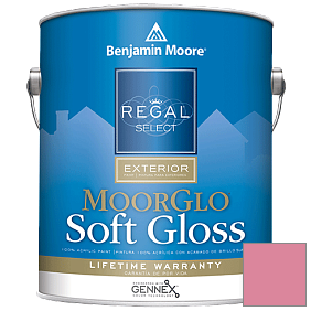 Краска Regal Select Exterior Paint-Moor GloSoft Gloss Finish (W096) цвет 2087-40 Autumn Red