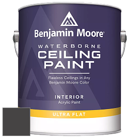 Benjamin Moore 508 Waterborne Ceiling Paint краска для потолков цвет 2128-10 Black Beauty
