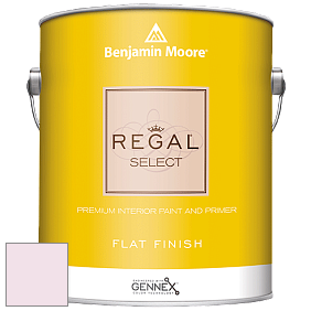 Benjamin Moore 547 Regal Select Waterborne Interior Flat Finish краска цвет 2078-70 Pink Peony
