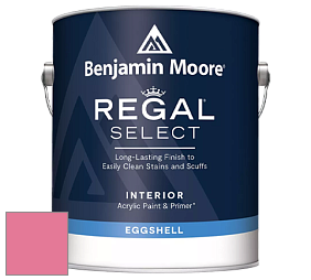 Benjamin Moore 549 Regal Select Waterborne Interior Eggshell Finish краска цвет 2001-40 Pink Popsicle
