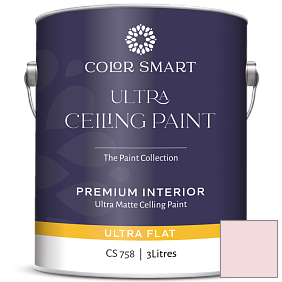 Краска COLOR SMART CS 758 ULTRA CEILING PAINT ультраматовая краска цвет 2006-70 Pink Fairy