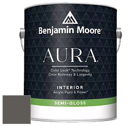 Benjamin Moore Aura 528 Waterborne Interior Semi-gloss Finish краска цвет NCS S 7502-Y 