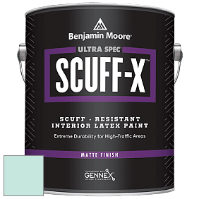 Benjamin Moore 484 Ultra Spec SCUFF-X Interior Matte Finish краска цвет 2041-60 Soft Mint