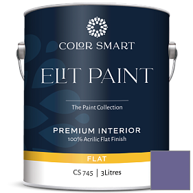 Краска COLOR SMART CS 745 ELIT PAINT глубокоматовая моющаяся краска цвет 1399 Seduction